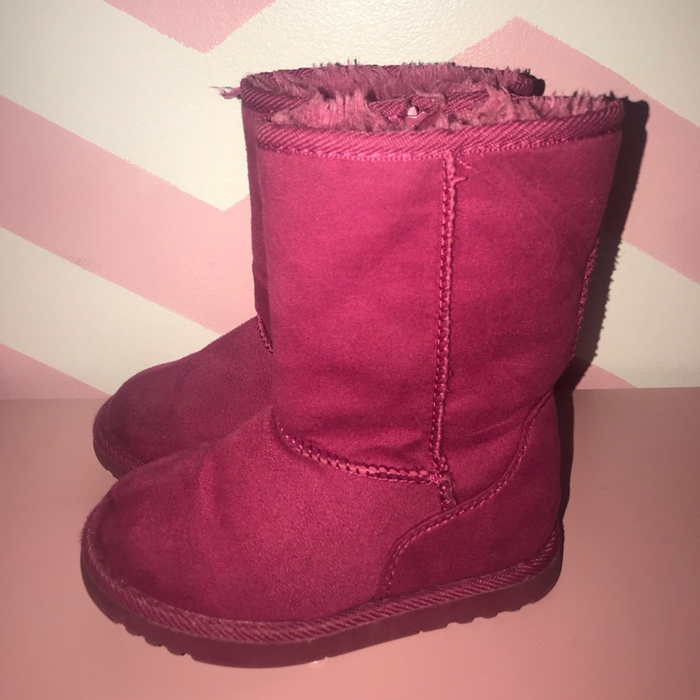 Sonoma Pink Toddler Boots- sz 8